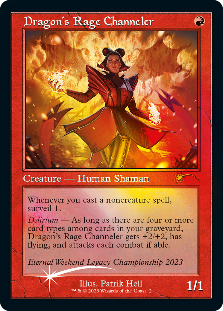 Dragon's Rage Channeler - Promo [PEWK-2023a]