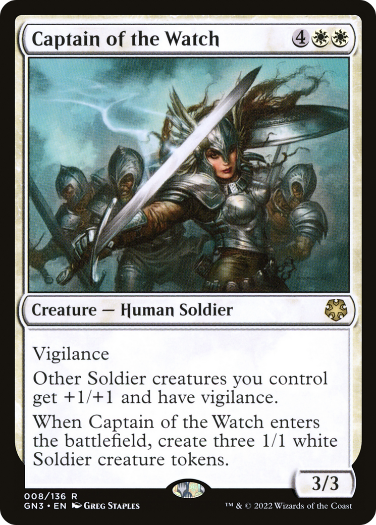 Captain of the Watch [GN3-8]