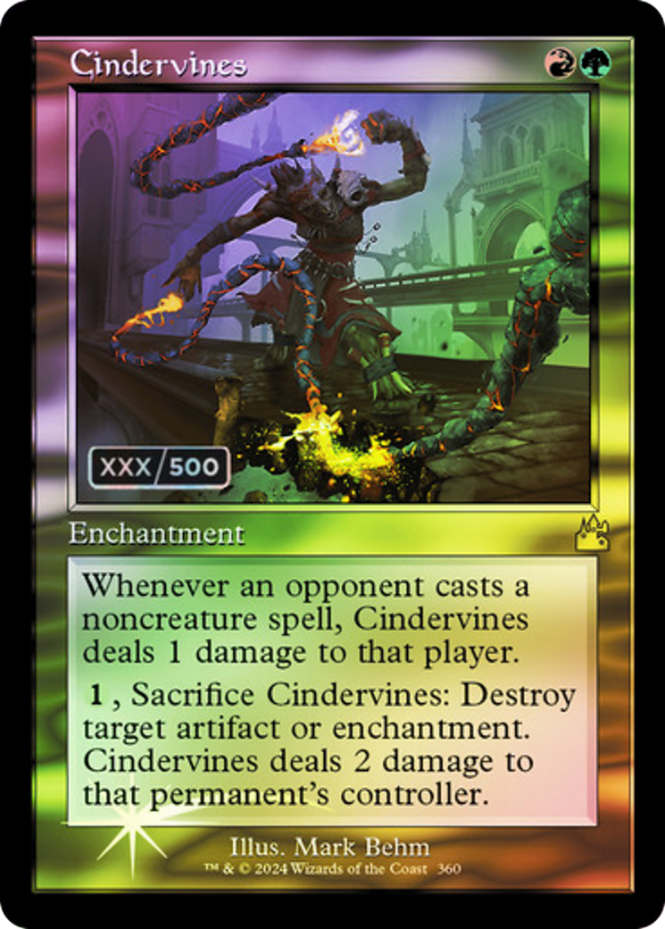 Cindervines - Serialized [RVR-360z]