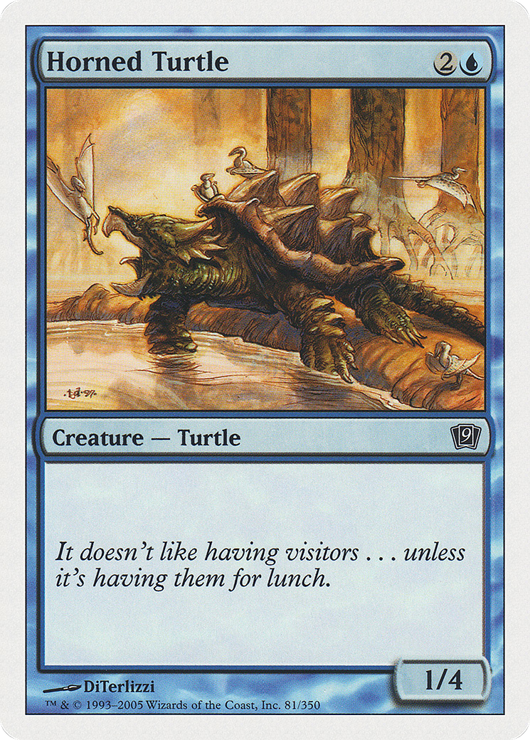 Horned Turtle [9ED-81]