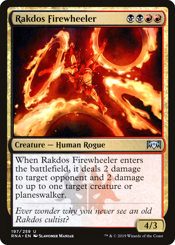 Rakdos Firewheeler [RNA-197]