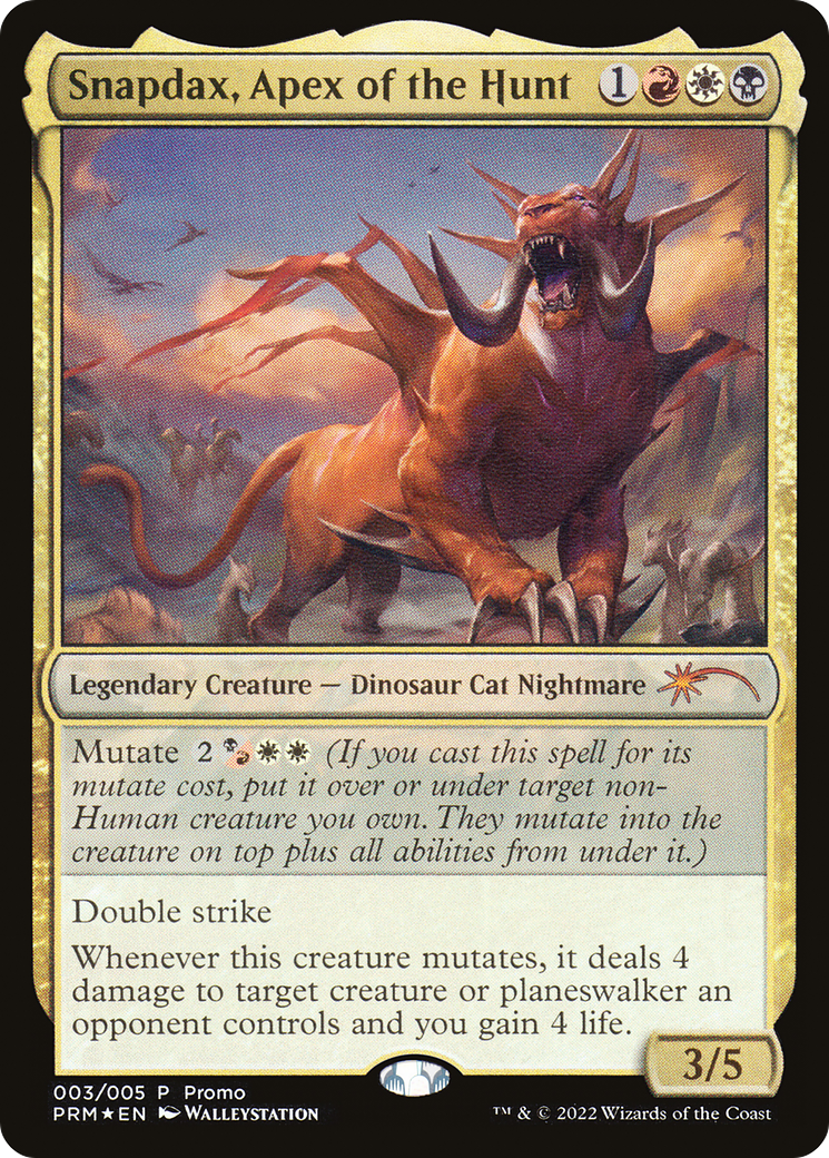 Snapdax, Apex of the Hunt - Promo [PL22-3]