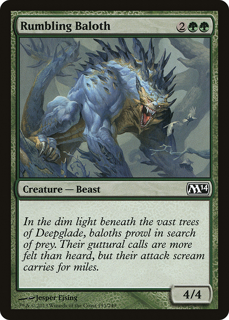 Rumbling Baloth [M14-193]