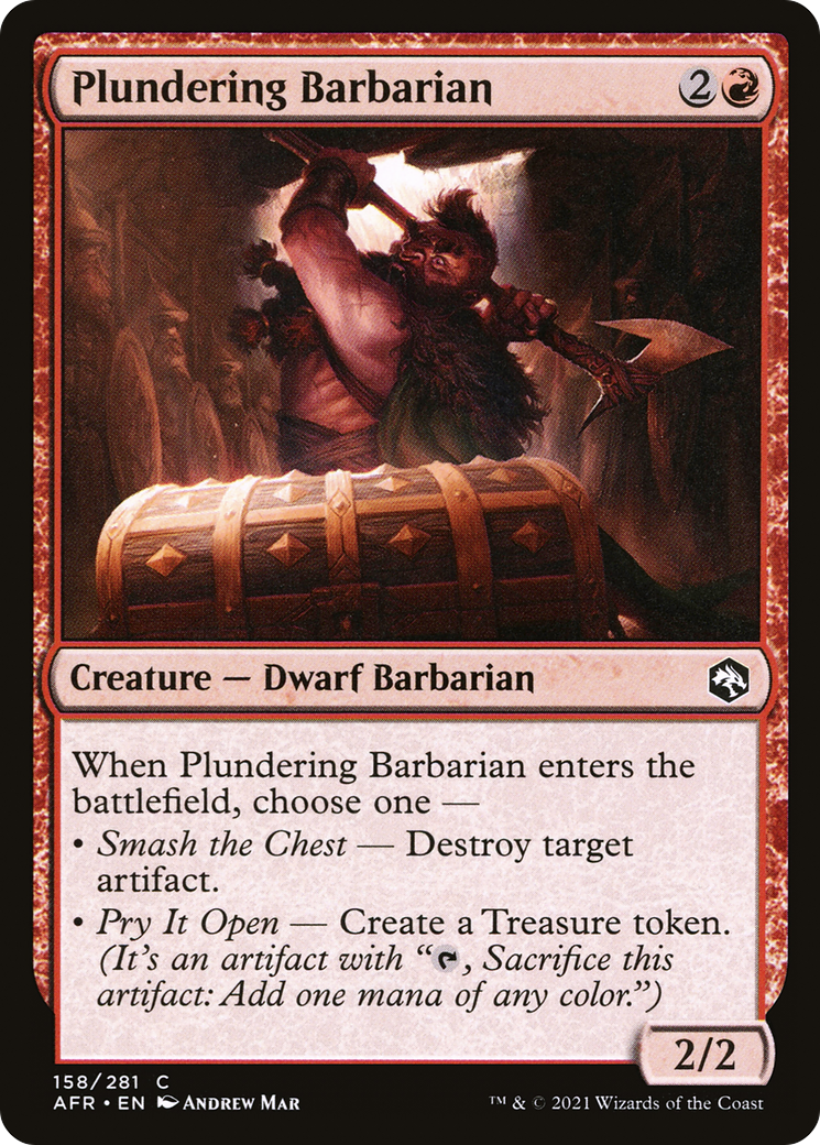 Plundering Barbarian [AFR-158]