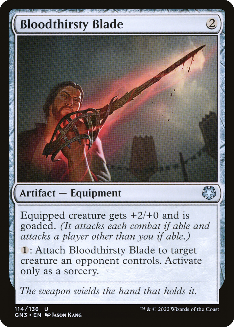 Bloodthirsty Blade [GN3-114]