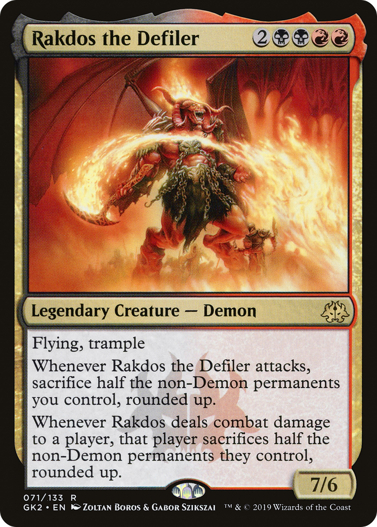 Rakdos the Defiler [GK2-71]