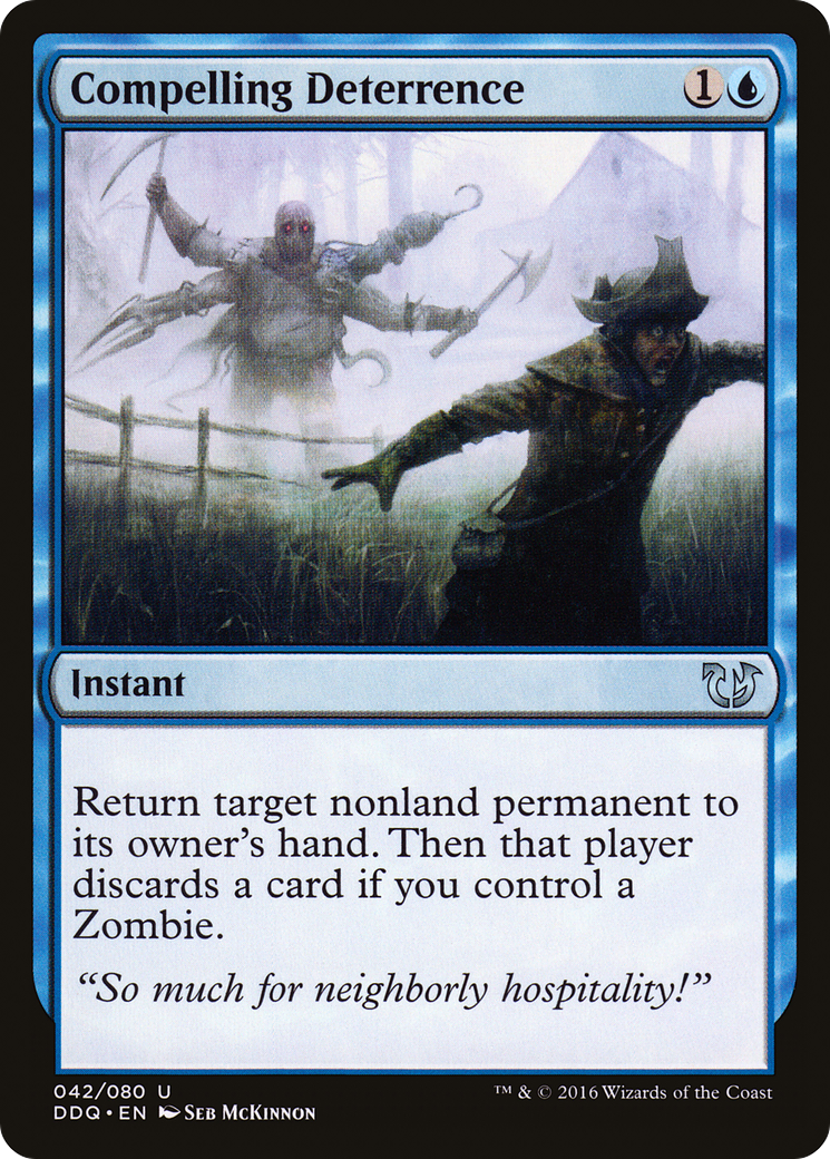 Compelling Deterrence [DDQ-42]