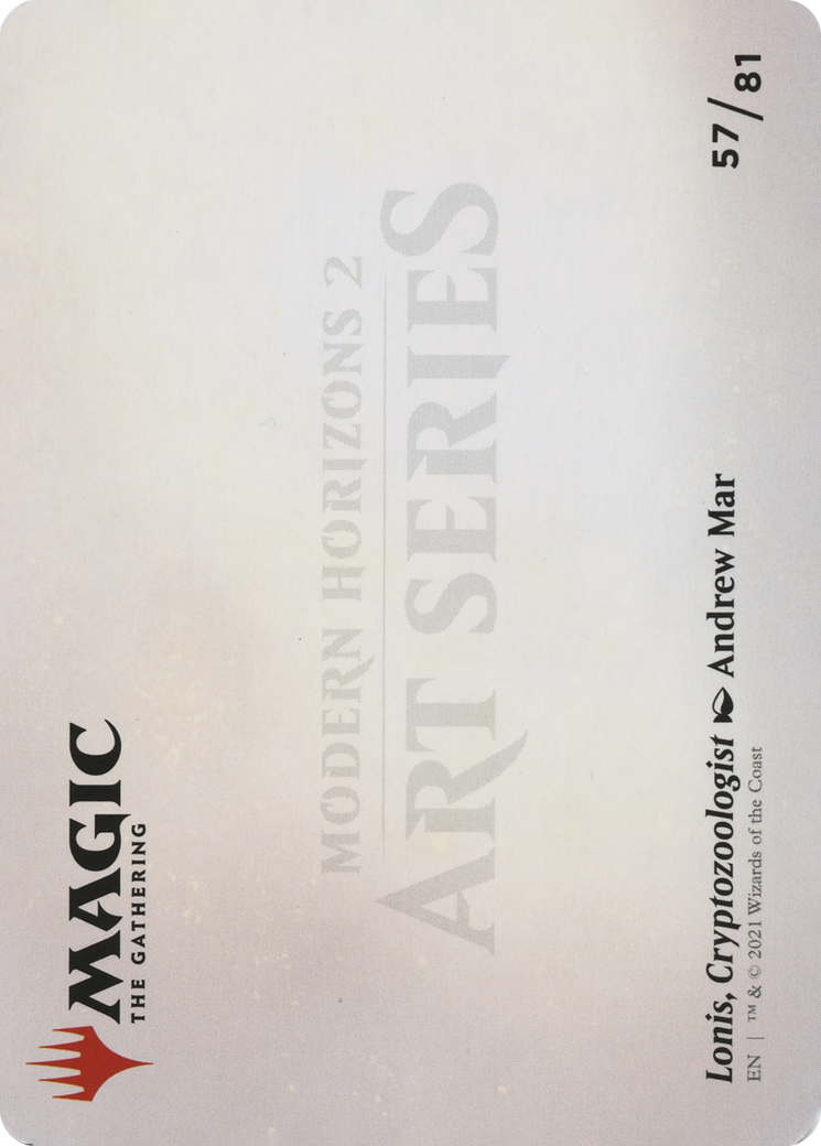 Lonis, Cryptozoologist // Lonis, Cryptozoologist [AMH2-57]