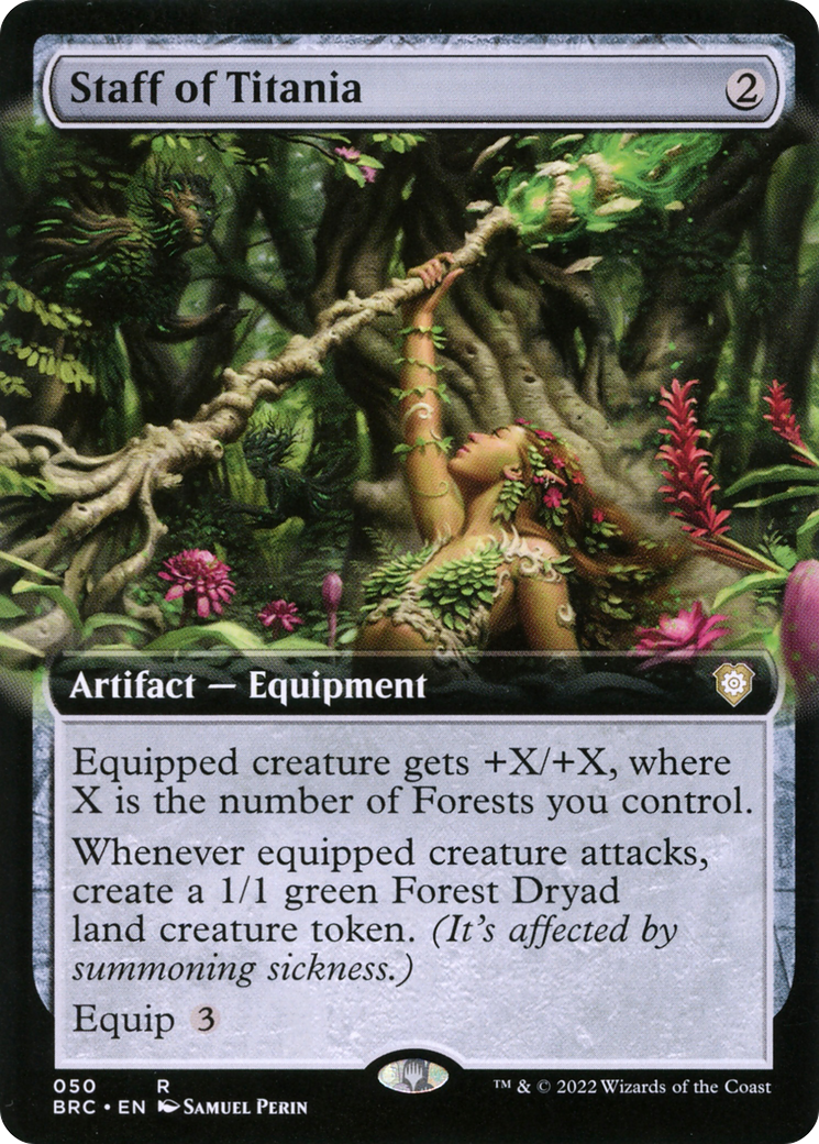 Staff of Titania - Extended Art [BRC-50]