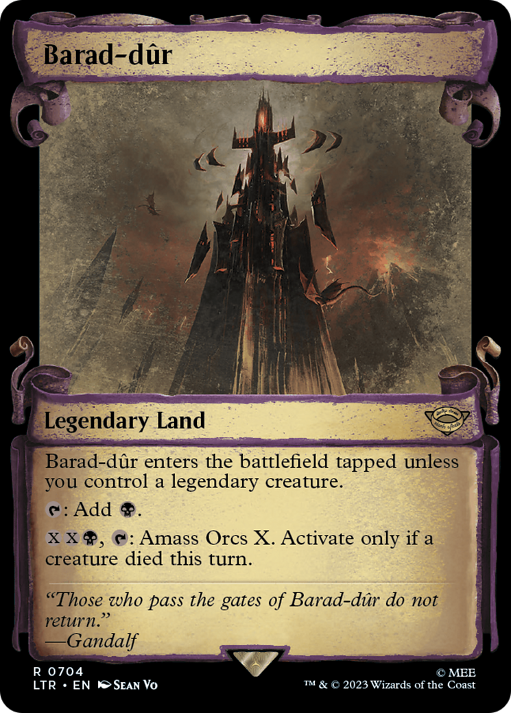 Barad-dûr - Scroll Showcase [LTR-704]