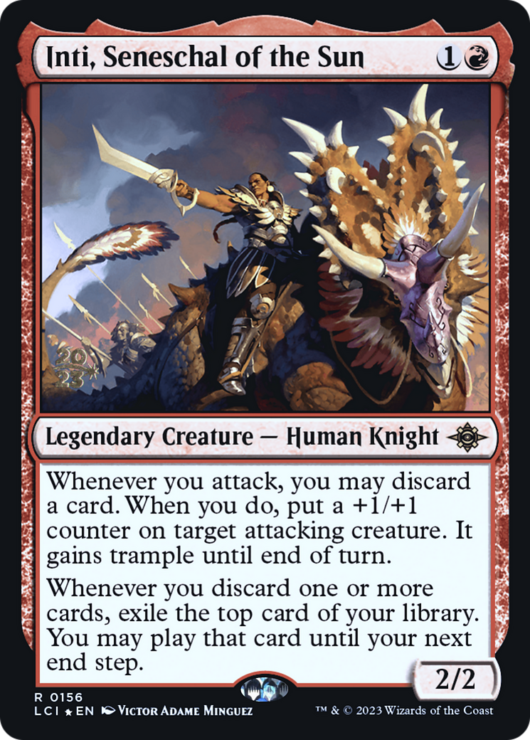 Inti, Seneschal of the Sun - Prerelease Promo [PLCI-156s]