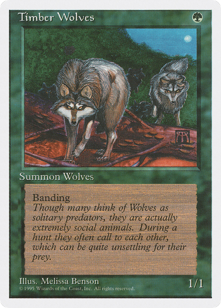 Timber Wolves [4ED-275]