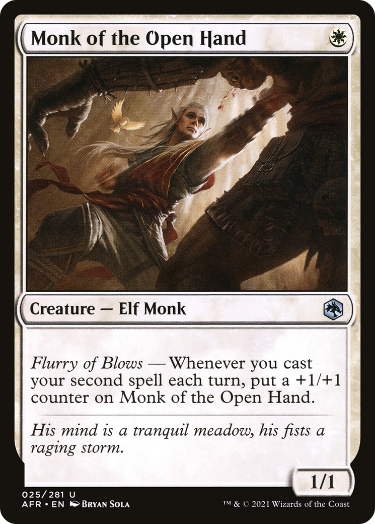 Monk of the Open Hand [AFR-25]