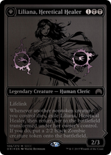 Liliana, Heretical Healer // Liliana, Defiant Necromancer - Promo [PS15-106]