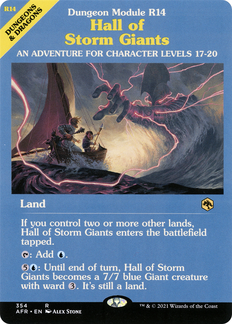 Hall of Storm Giants - Showcase [AFR-354]