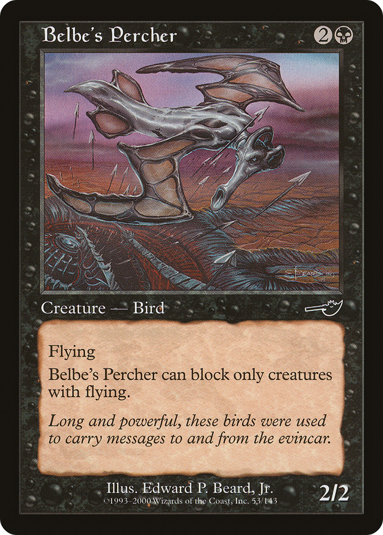 Belbe's Percher [NEM-53]