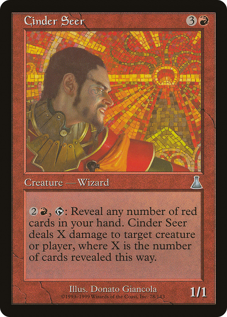 Cinder Seer [UDS-78]
