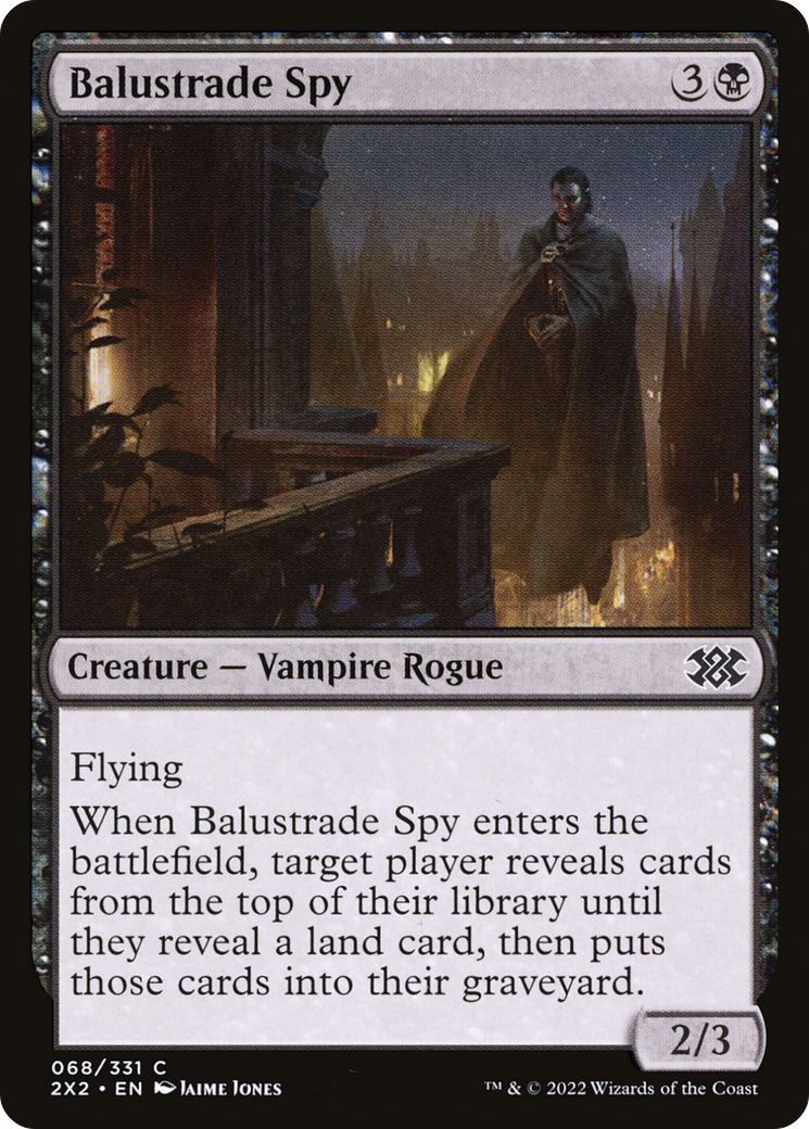 Balustrade Spy [2X2-68]
