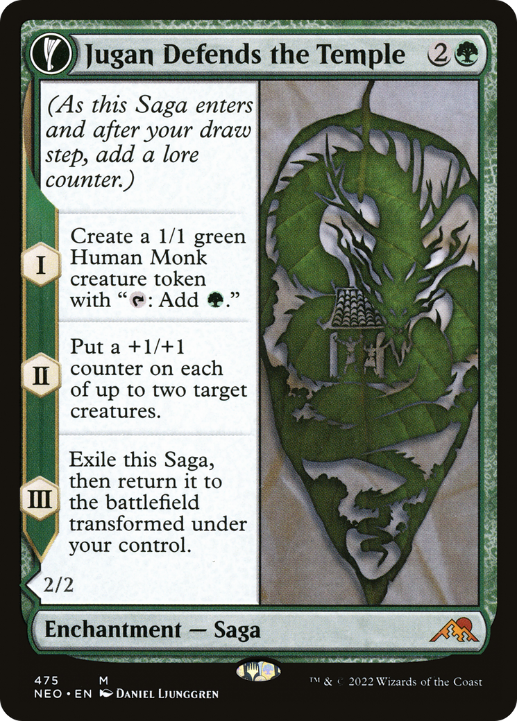 Jugan Defends the Temple // Remnant of the Rising Star - Extended Art [NEO-475]