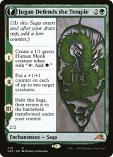 Jugan Defends the Temple // Remnant of the Rising Star - Extended Art [NEO-475]