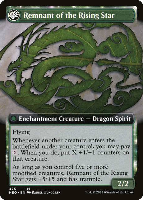 Jugan Defends the Temple // Remnant of the Rising Star - Extended Art [NEO-475]