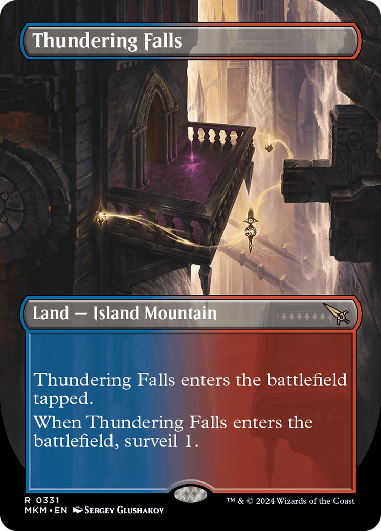 Thundering Falls - Borderless [MKM-331]