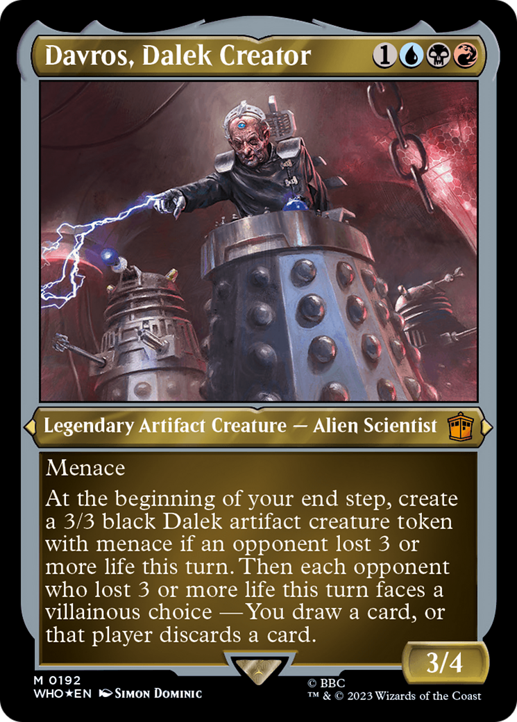 Davros, Dalek Creator [WHO-192]