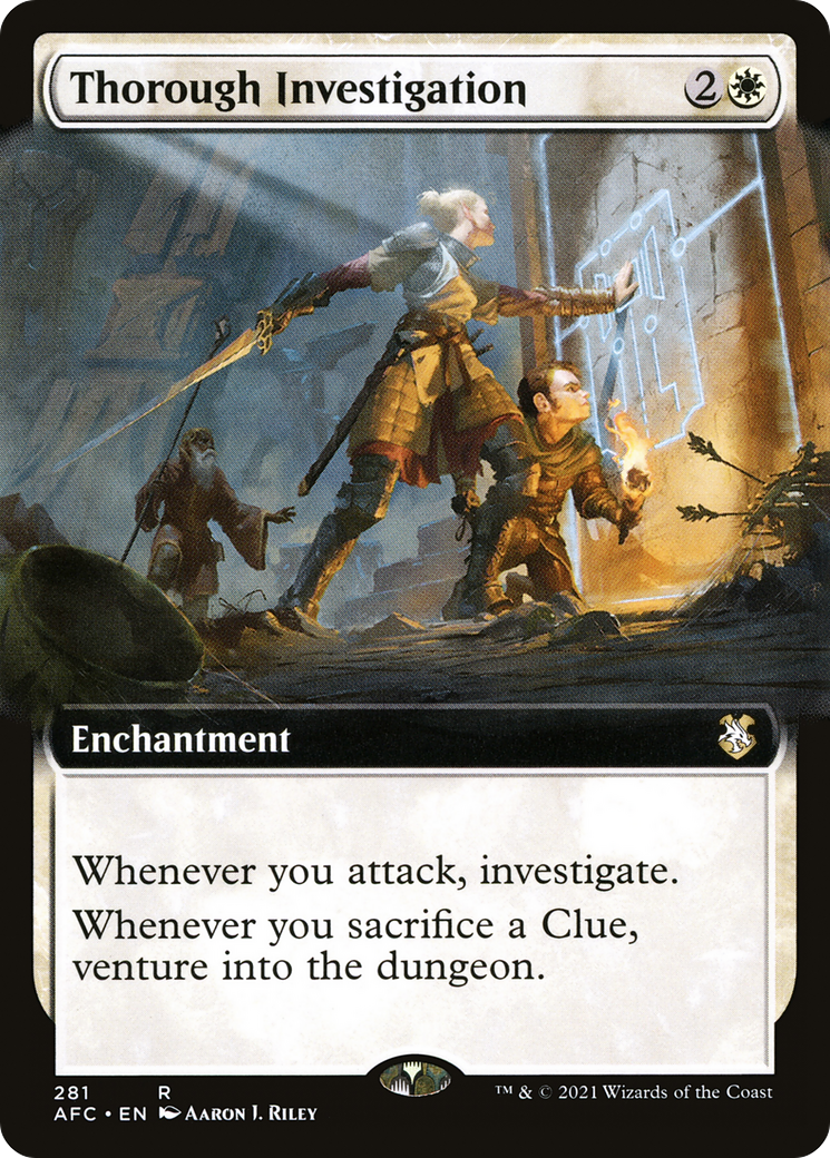 Thorough Investigation - Extended Art [AFC-281]