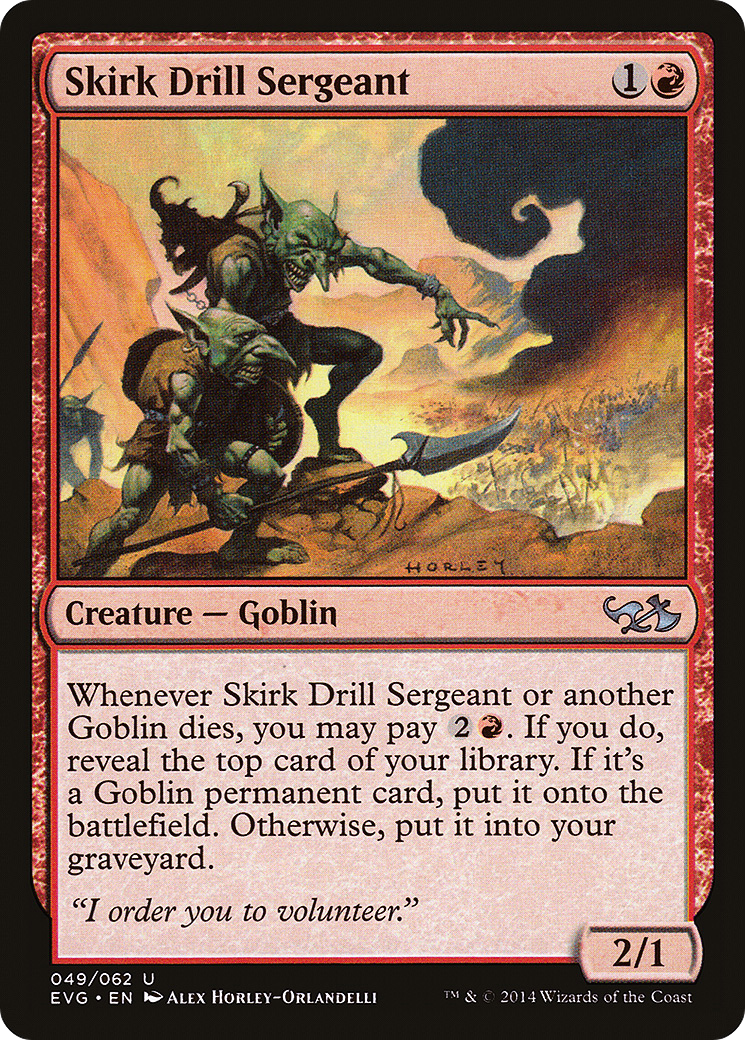 Skirk Drill Sergeant [EVG-49]