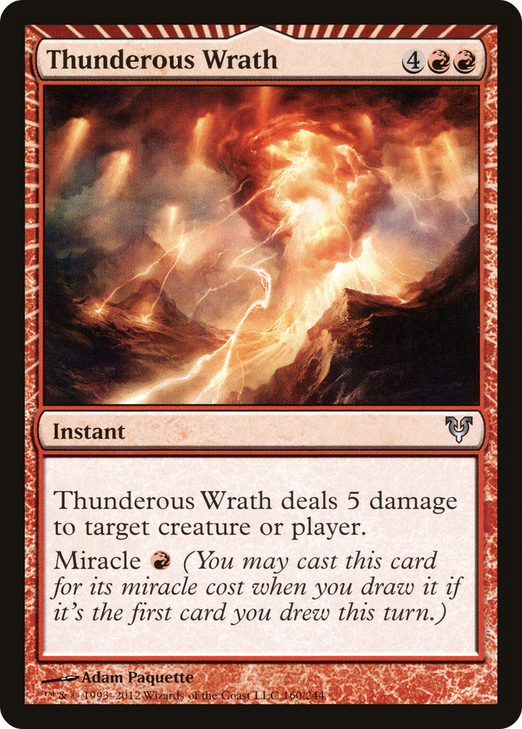 Thunderous Wrath [AVR-160]