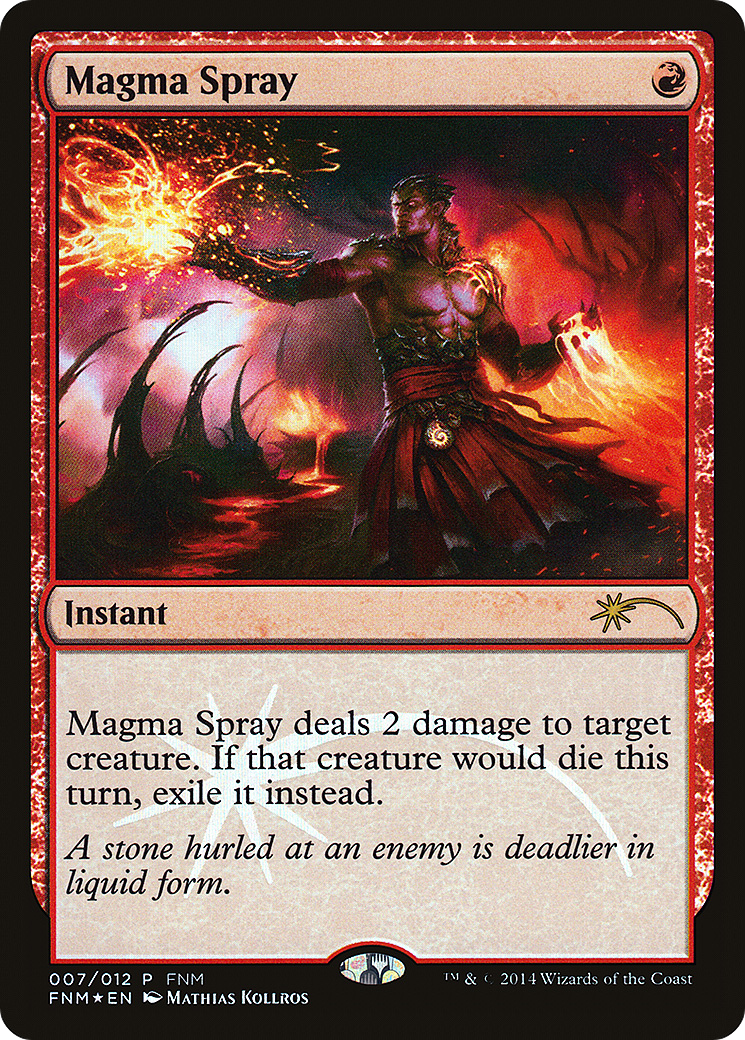Magma Spray - Promo [F14-7]