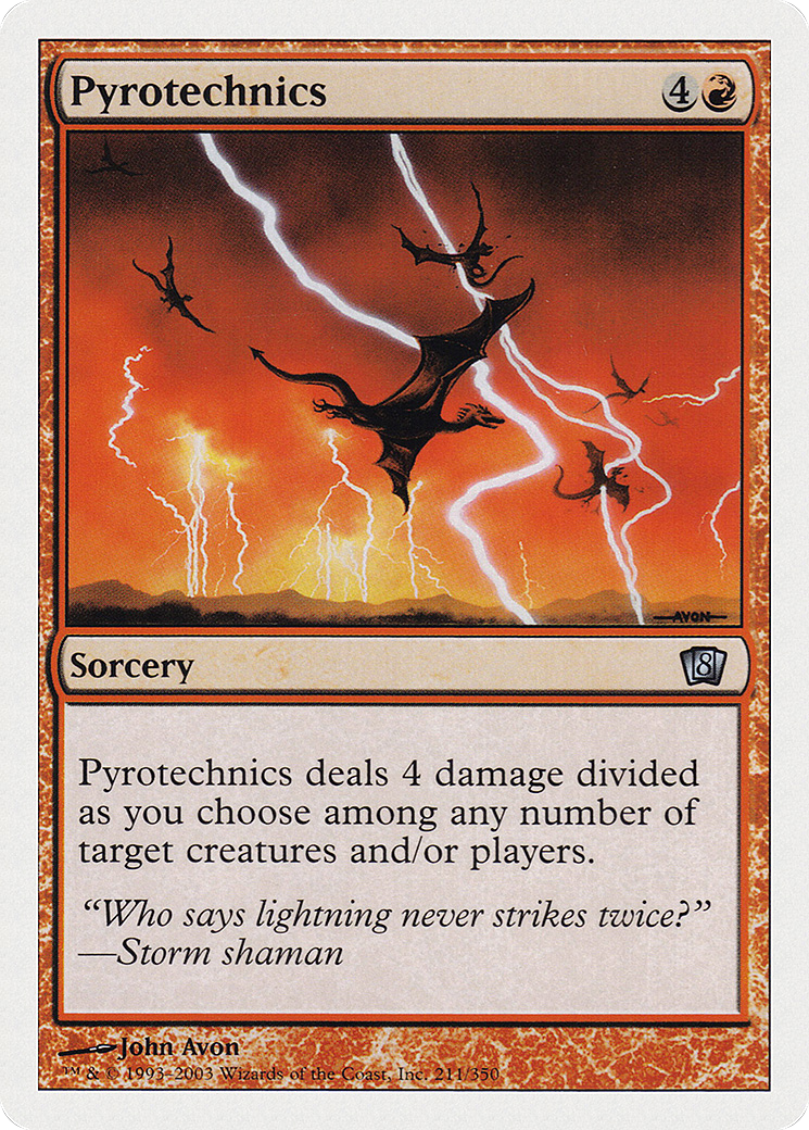 Pyrotechnics [8ED-211]