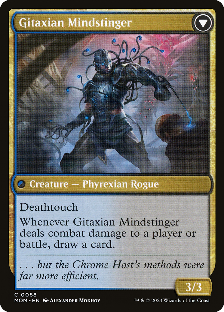 Aetherblade Agent // Gitaxian Mindstinger [MOM-88]