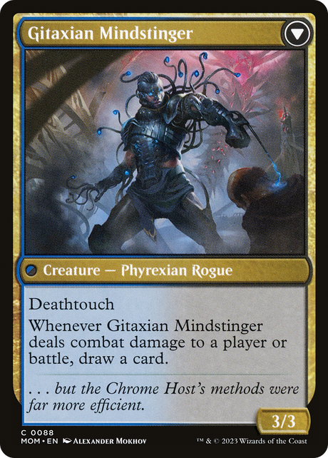 Aetherblade Agent // Gitaxian Mindstinger [MOM-88]