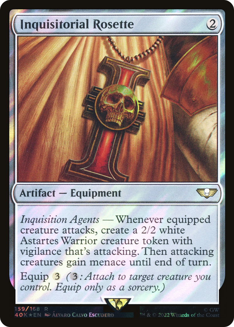 Inquisitorial Rosette - Surge Foil [40K-159★]