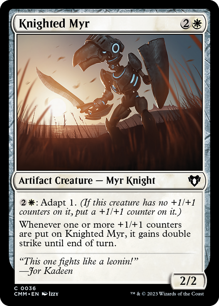 Knighted Myr [CMM-36]