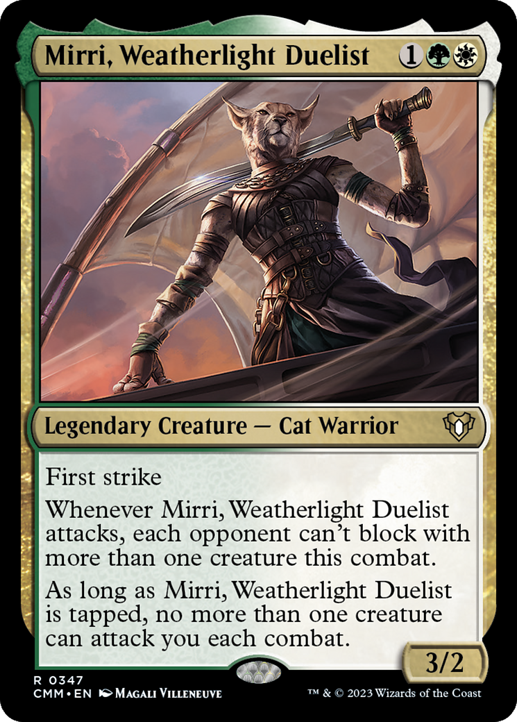 Mirri, Weatherlight Duelist [CMM-347]