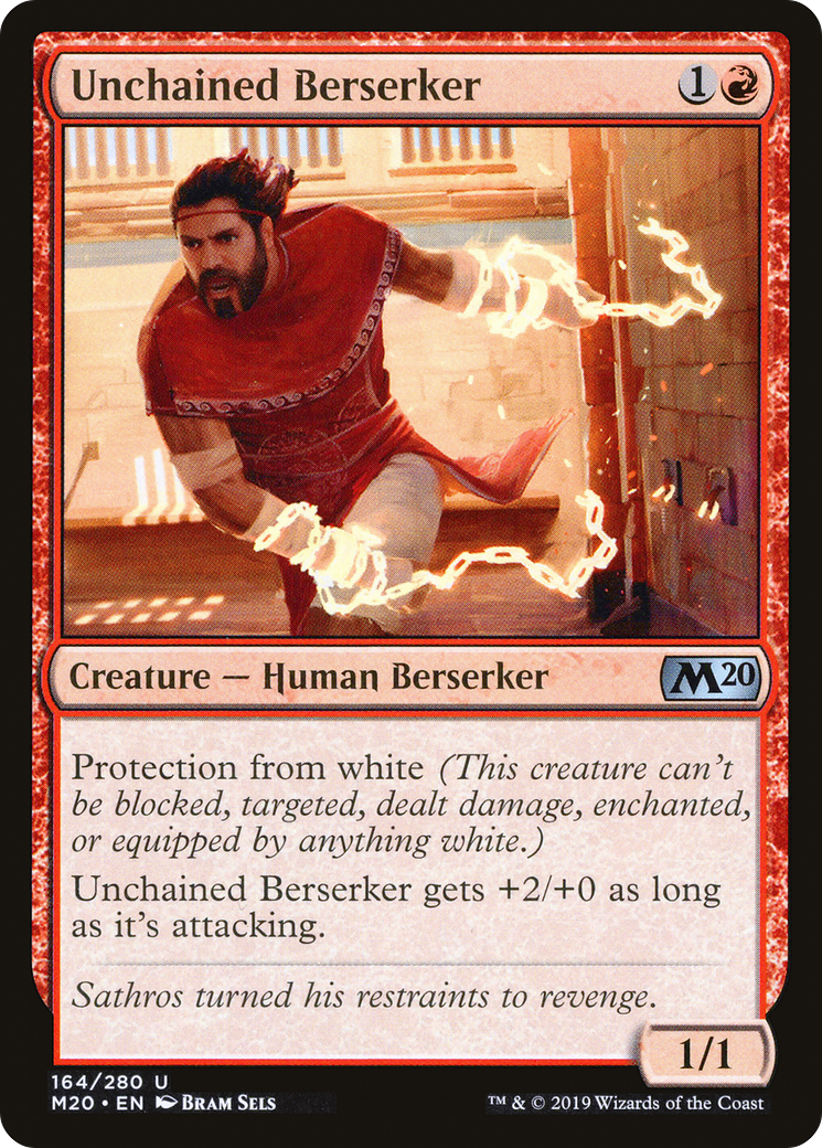 Unchained Berserker [M20-164]