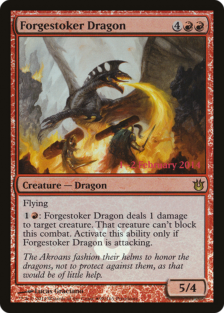 Forgestoker Dragon - Prerelease Promo [PBNG-98★]