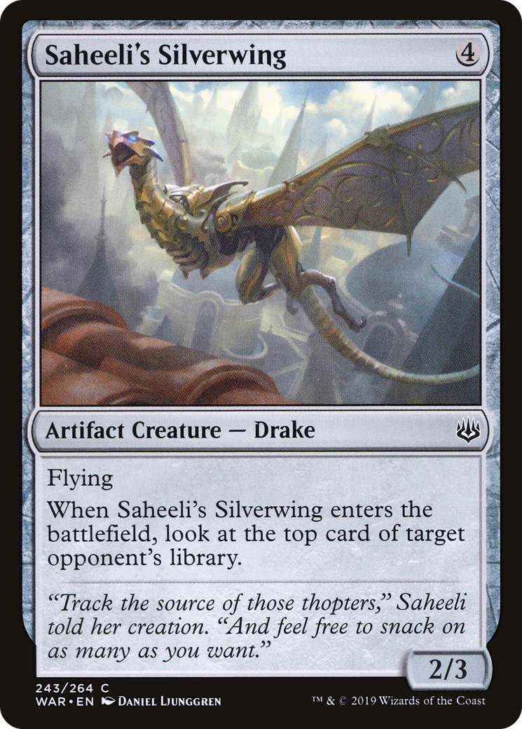 Saheeli's Silverwing [WAR-243]