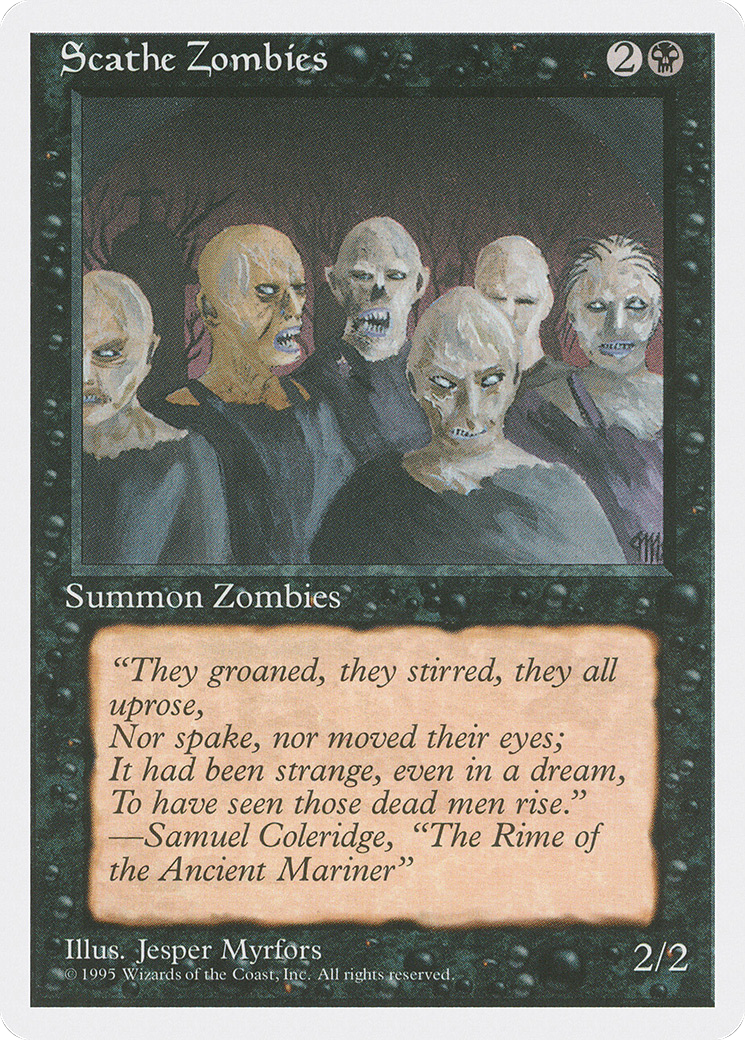 Scathe Zombies [4ED-158]