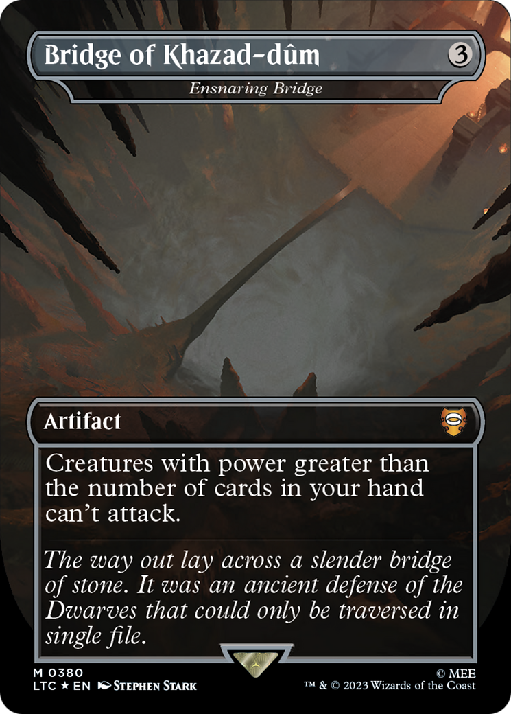 Ensnaring Bridge - Borderless - Surge Foil - Full Art [LTC-380]
