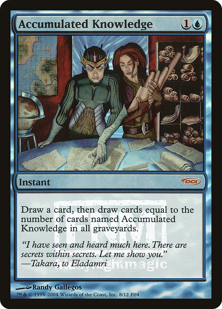 Accumulated Knowledge - Promo [F04-8]