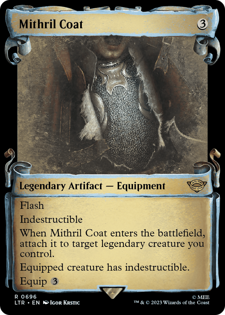 Mithril Coat - Scroll Showcase [LTR-696]