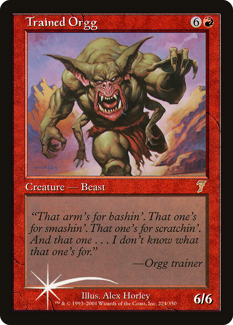 Trained Orgg [7ED-224★]