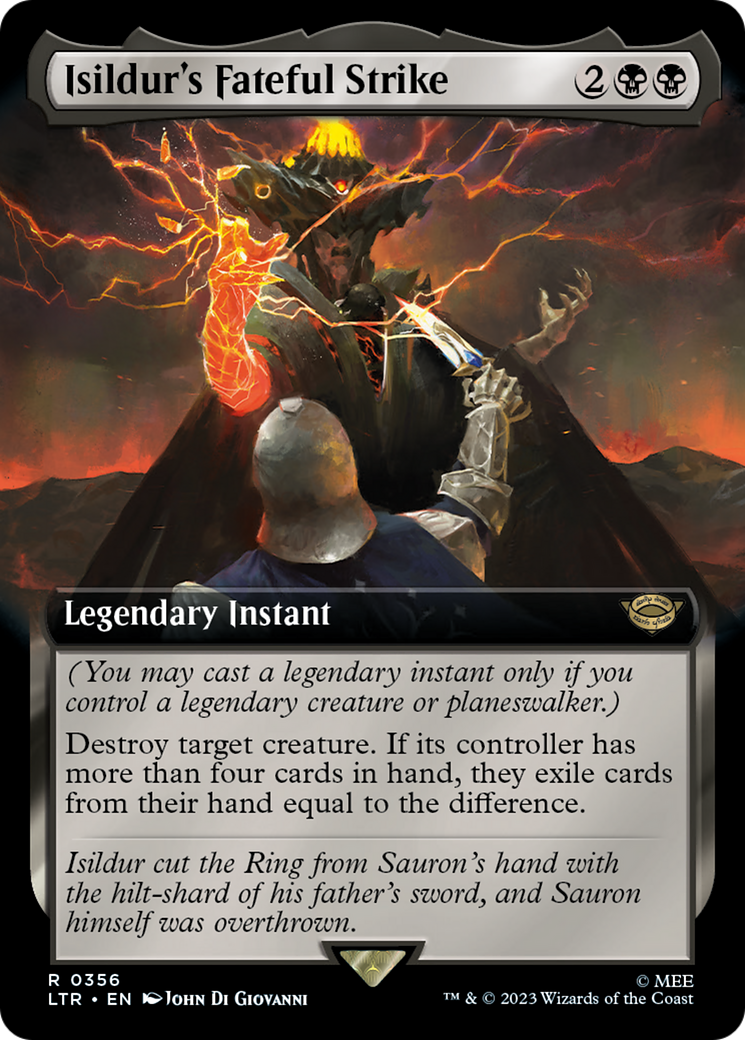 Isildur's Fateful Strike - Extended Art [LTR-356]
