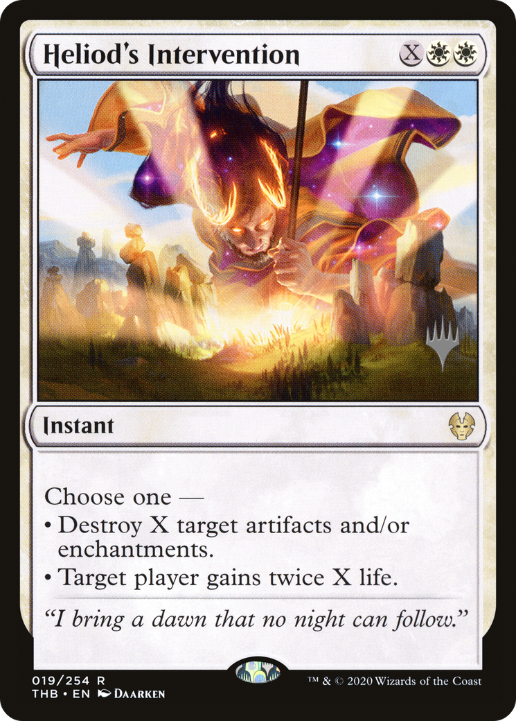 Heliod's Intervention - Promo Pack [PTHB-19p]