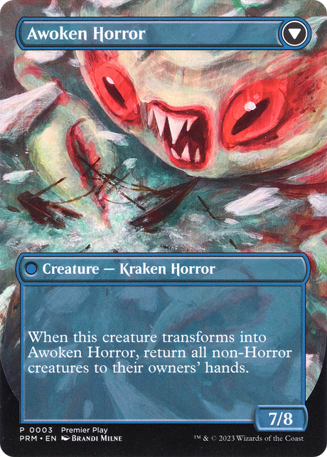 Thing in the Ice // Awoken Horror - Borderless - Promo [PR23-3]