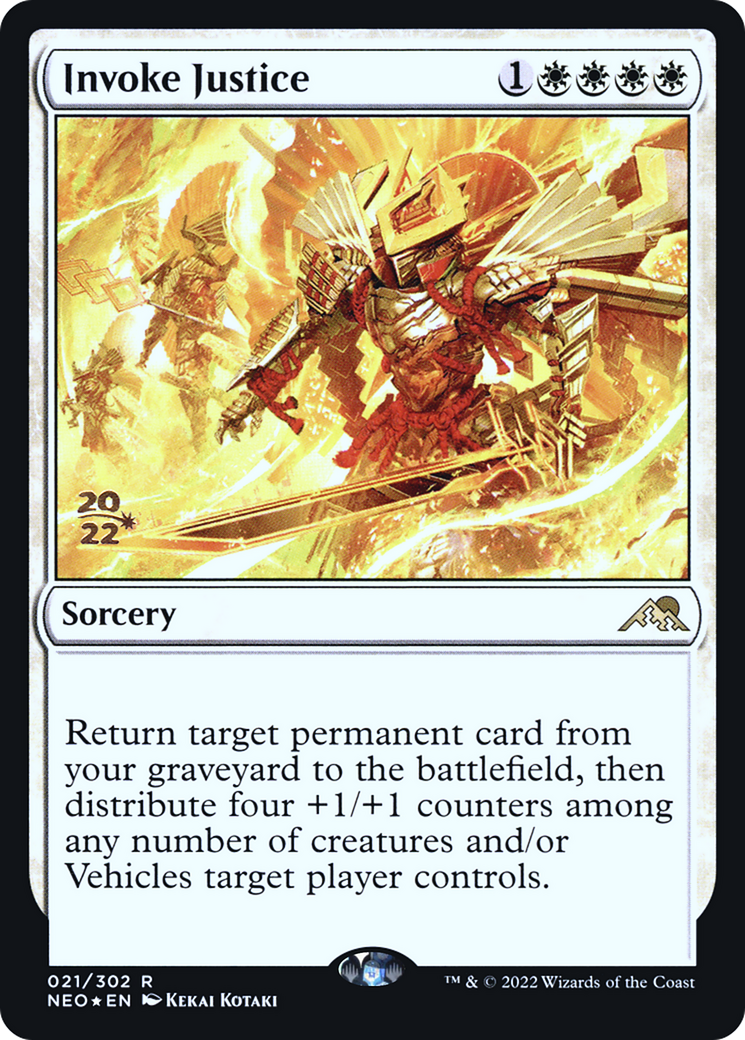 Invoke Justice - Prerelease Promo [PNEO-21s]