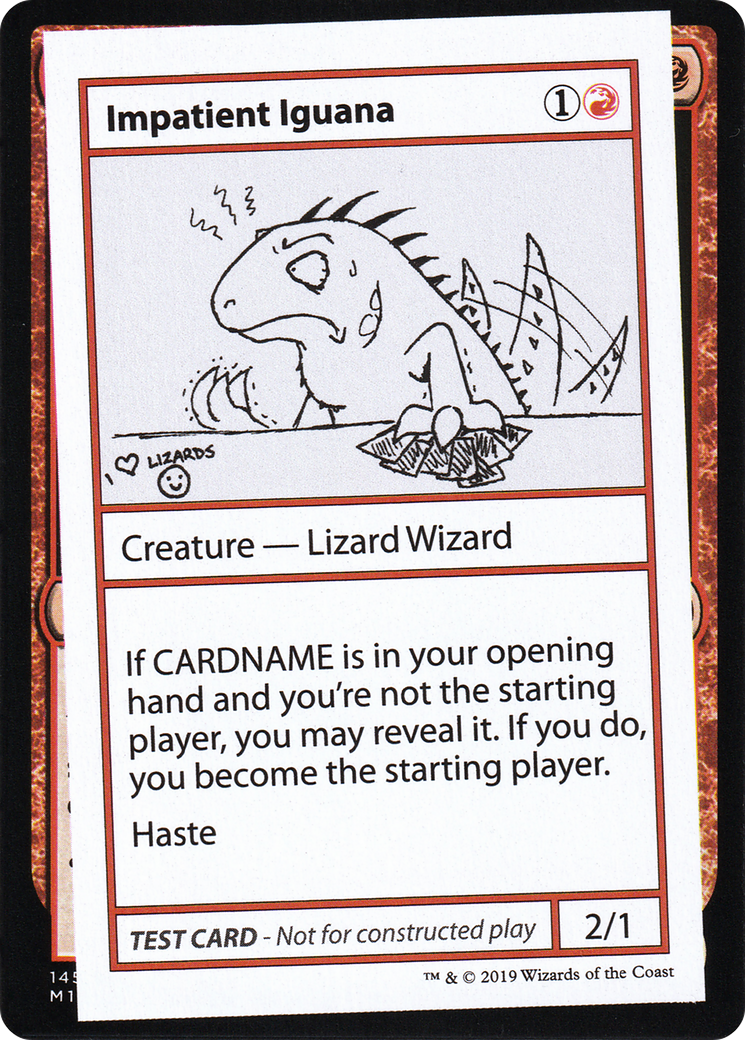 Impatient Iguana [CMB2-55]